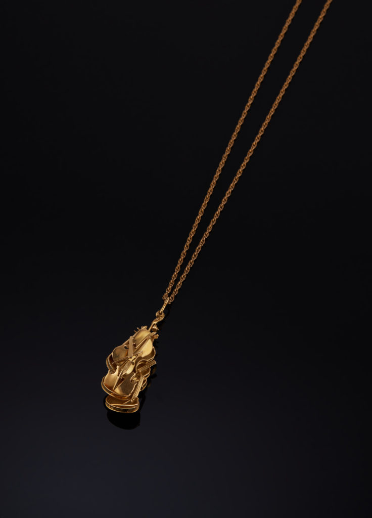 pendentif or - Arman